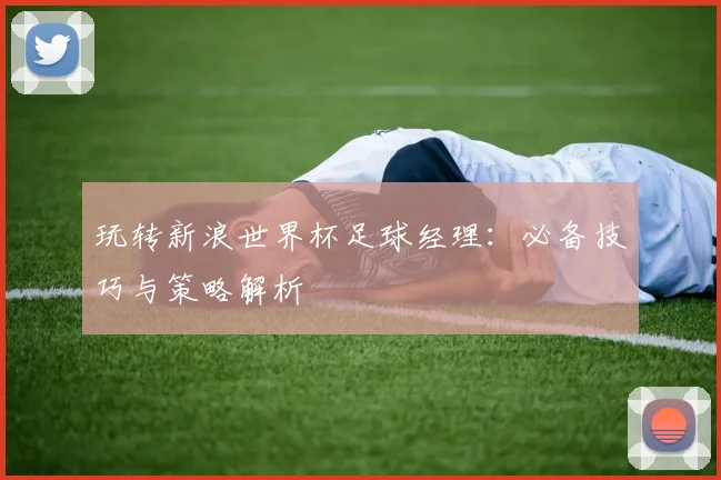 玩转新浪世界杯足球经理:必备技巧与策略解析